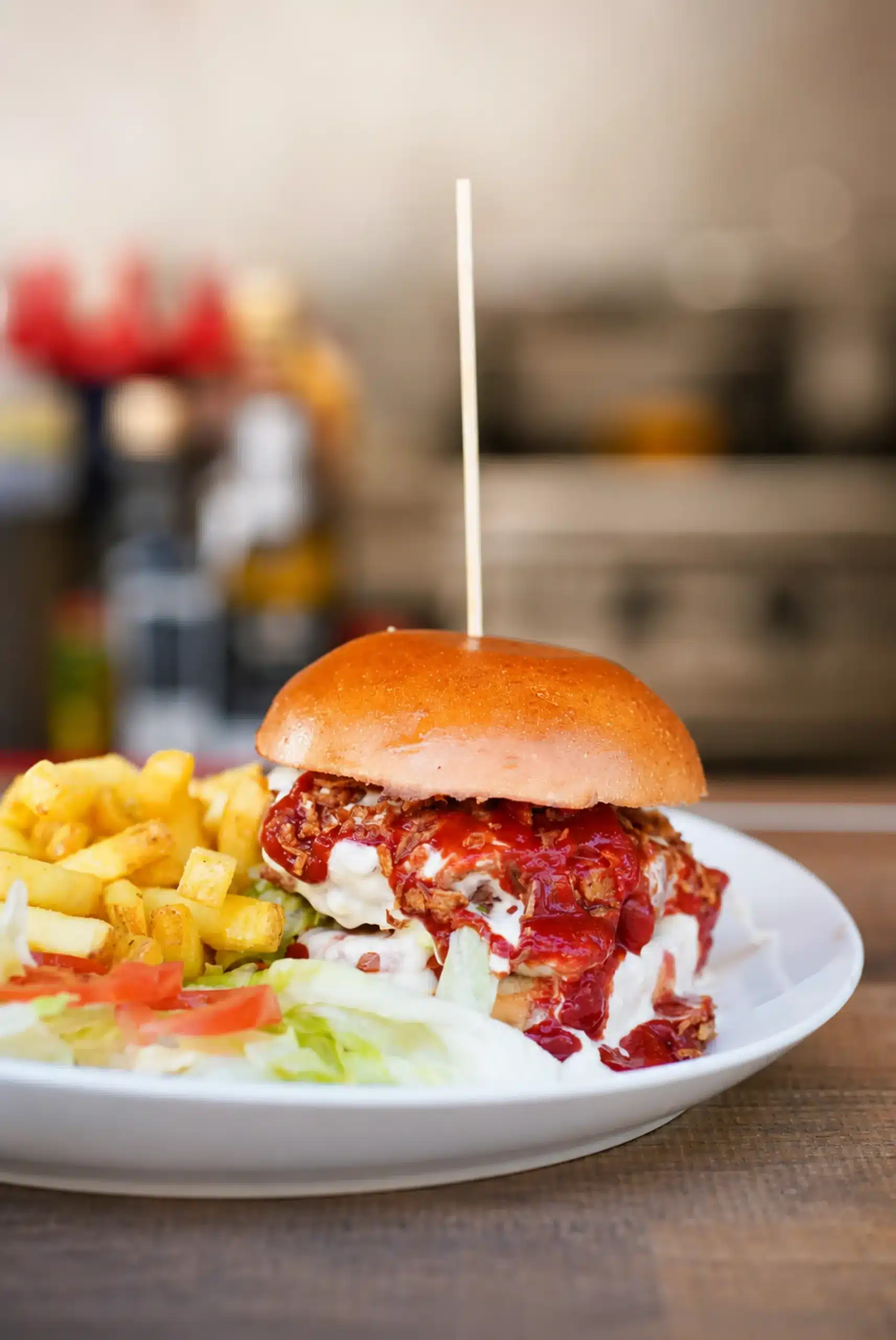restaurant burger